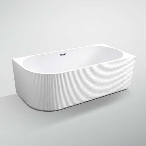 Baignoire autoportante d'angle droit